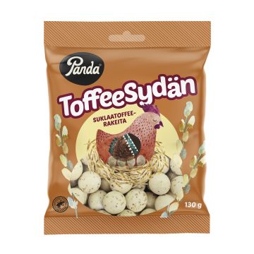 PANDA TOFFEESYDÄN SUKLAATOFFEE- RAKEITA 130 G