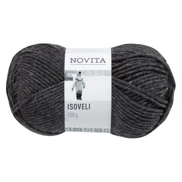 NOVITA 7 VELJESTÄ ISOVELI 100G GRAFIITTI