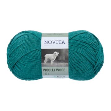 NOVITA WOOLLY WOOD 100 G MALAKIITTI 356