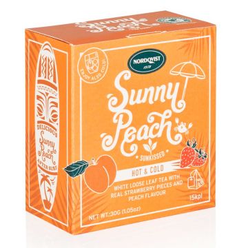 NORDQVIST SUNNY PEACH VALKOINEN 15PS 30 G