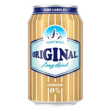 ORIGINAL LONG DRINK 0% GINGER TLK 330 ML