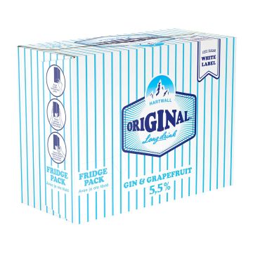 ORIGINAL LONG DRINK 5,5% WL GRAPEFRUIT 0,33 TLK 12-PACK 3,96 L