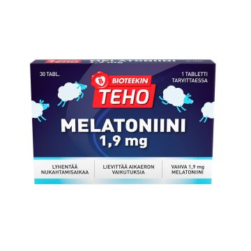 BIOTEEKIN TEHO MELATONIINI 1,9MG 30 KPL