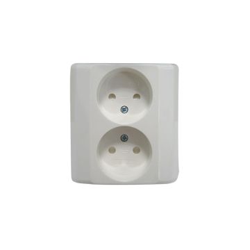OPAL PRO PISTORASIA 2-OS UPPO TAVALLINEN 16A IP20