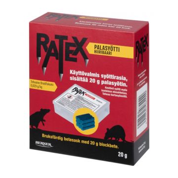 RATEX PALASYÖTTI 20 G SYÖTTIRASIASSA 20 G