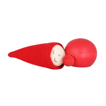 AARIKKA TONTTU UNELIAS PUNAINEN 9CM