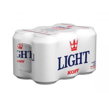 KOFF LIGHT LAGER 3,5% 0,33 TLK 6-PACK 1,98 L