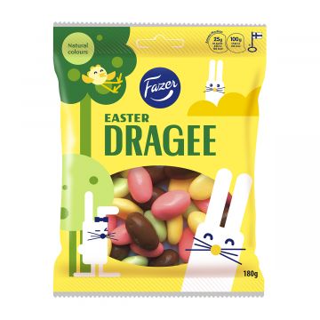 FAZER EASTER DRAGEE PUSSI 180 G