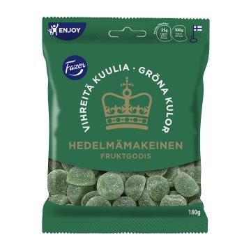 FAZER VIHREITÄ KUULIA PUSSI 180 G