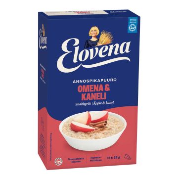 ELOVENA HETKI OMENA-KANELI ANNOSPIKAPUURO 420 G