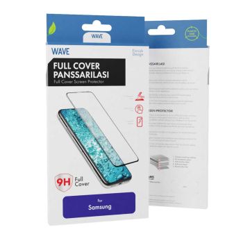 WAVE FULL COVER PANSSARILASI, SAMSUNG GALAXY A13 4G, MUSTA KEHY