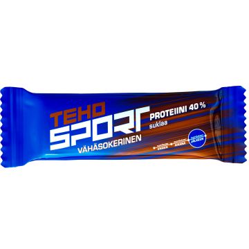 TEHO SPORT PROTEIINIPATUKKA SUKLAA 40% 50 G