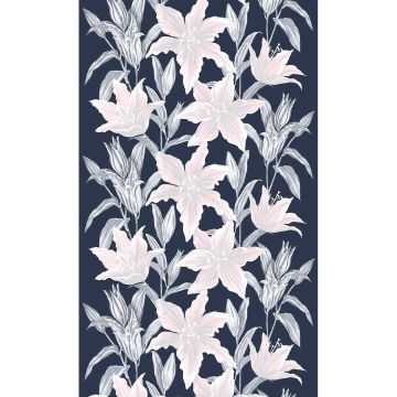 VALLILA KANGAS LILY BLACK OUT 150CM SININEN