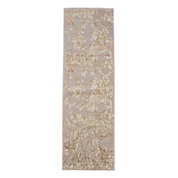 VALLILA MATTO LEHTISADE EFFECT 68X220CM CURRY