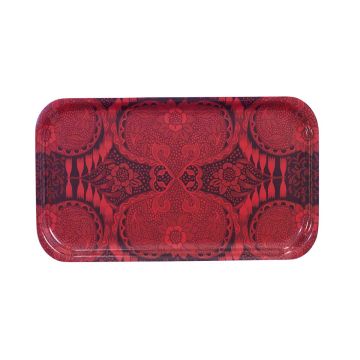 VALLILA TARJOTIN SUMERI 27X13CM PUNAINEN