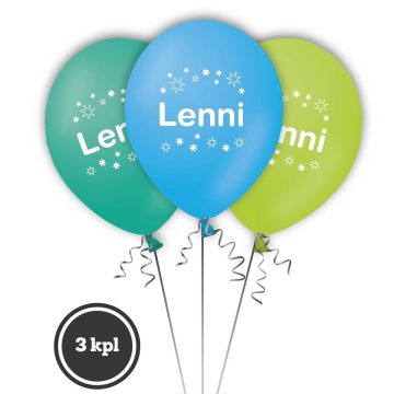 NIMI-ILMAPALLO LENNI 3 KPL