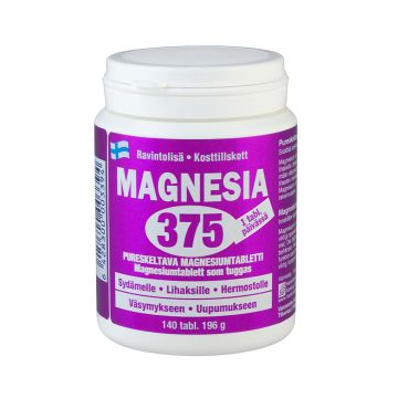 MAGNESIA 375MG 140 KPL