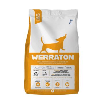 WERRATON KOIRAN TÄYSRAVINTO VILJATON 2 KG