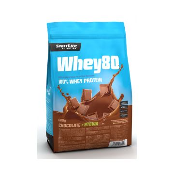 SPORTLIFE NUTRITION WHEY80 HERAPROTEIINIJAUHE SUKLAA 600 G
