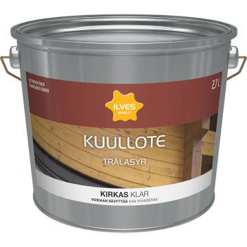 ILVES KUULLOTE KIRKAS LIUOTINOHENTEINEN 2,7L 2,7 L