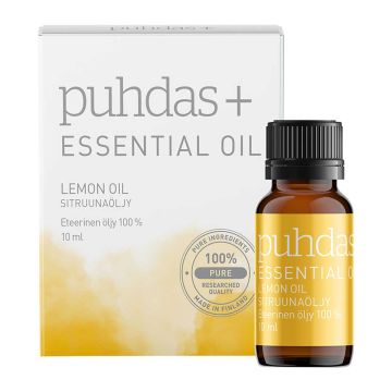 PUHDAS+ 100 % PREMIUM ESSENTIAL OIL LEMON 10 ML
