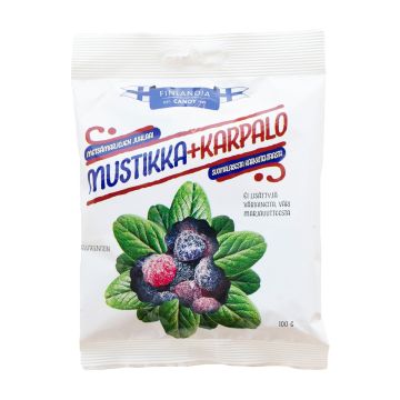 MUSTIKKA & KARPALOMARMELADI 100 G