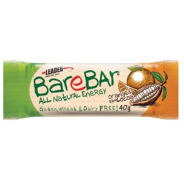 LEADER BAREBAR ENERGY APPELSIINI KAAKAO LAKTON GTON 40 G