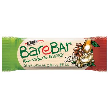 LEADER BAREBAR ENERGY TAATELI CASHEW LAKTON GTON 40 G