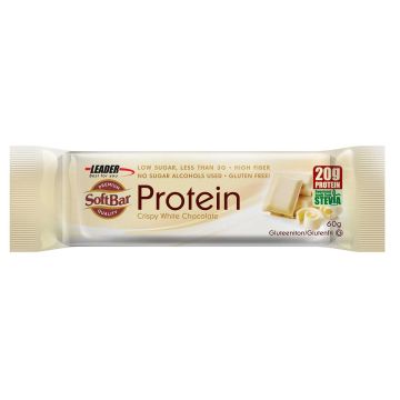 LEADER PROTEIN SOFTBAR CRISPY WHITE CHOCOLATE 60 G
