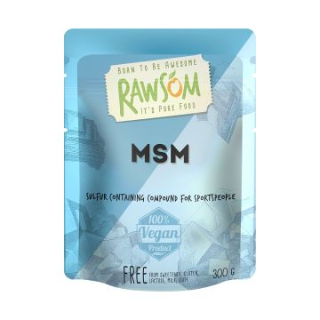 RAWSOM MSM-JAUHE LUOMU 300 G