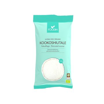 FOODIN KOOKOSHIUTALE LUOMU RAAKA 200 G