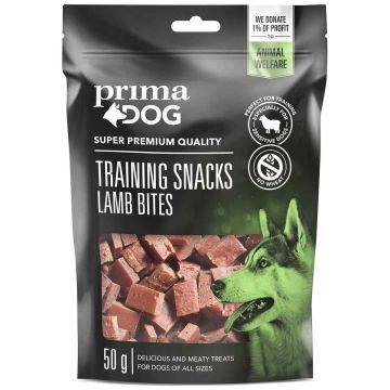PRIMADOG TRAINING SNACKS LAMMASPALA 50 G