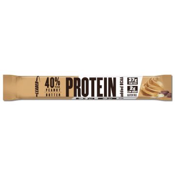 LEADER 40% PROTEIN + BCAA PATUKKA MAAPÄHKINÄVOI 68 G
