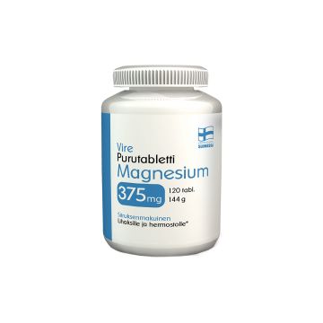 VIRE MAGNESIUM 375MG PURUTAB SITRUS 120 KPL