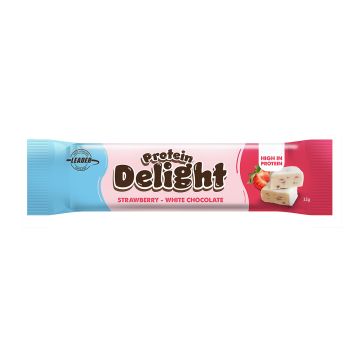 LEADER PROMOUR DELIGHT PROTEIN BAR MANSIKKA-VALKOSUKLAA 32 G