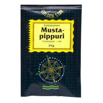 GOLDEN STAR MUSTAPIPPURI KOKONAINEN 23 G