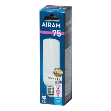 AIRAM LED LAMPPU 9,5W E27 TUBULAR 4000K 1055 LM, 15 000H