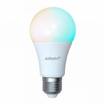 AIRAM SMART LED LAMPPU 9W A60 827-865 RGB 806LM E27 OPAALI 2KPL