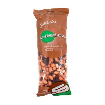 SALLINEN MAAPÄHKINÄRUSINASEKOITUS 250 G