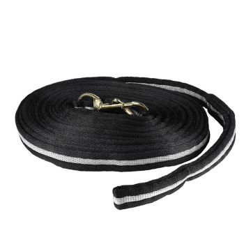 HORZE SOFT ORBIT TEXTILE JUOKSUTUSLIINA 8.5 MUSTA
