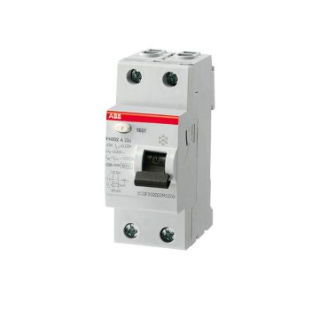 ABB E200186 VIKAVIRTASUOJA 2-NAP 40A/30MA