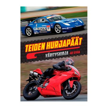 TEIDEN HURJAPÄÄT VÄRITYSKIRJA (UUSI KANSI)
