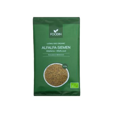 FOODIN ALFALFA-SIEMEN LUOMU 200 G