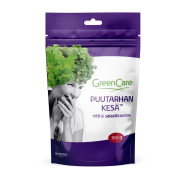 GREENCARE PUUTARHAN KESÄ, YRTTI JA SALAATTIRAVINNE 150G 150 G