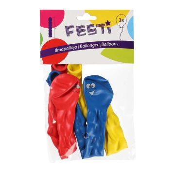 FESTI JÄTTI-ILMAPALLO TOUKKA 3KPL
