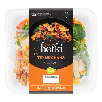 FRESH HETKI LÄMMIN ATERIA TEXMEX KANA 255 G