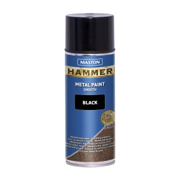 MASTON HAMMER SPRAY SILEÄ MUSTA 400 ML