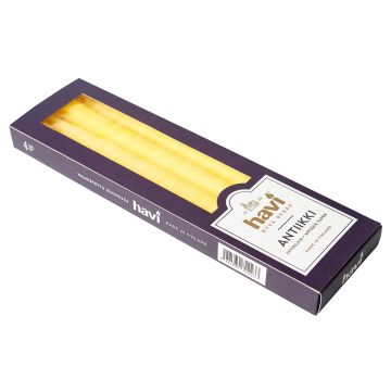 HAVI ANTIIKKIKYNTTILÄ 4KPL/28 CM KELTAINEN 8H