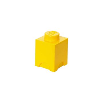 LEGO LEGO SÄILYTYSLAATIKKO 1 KELTAINEN 12,5X12,5X8CM