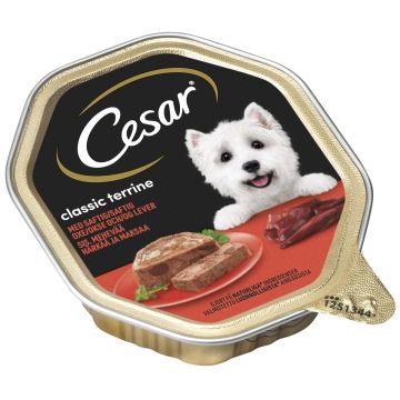 CESAR CLASSICS HÄRÄNLIHA&MAKSA 150 G